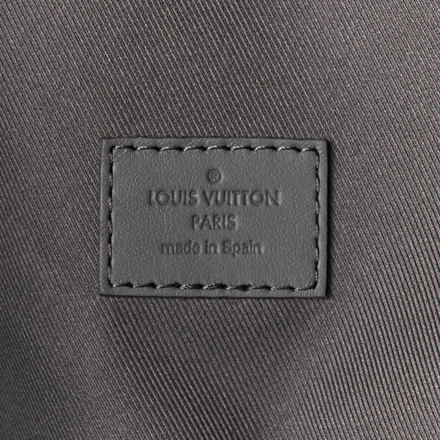 Louis Vuitton Grained Calfskin Aerogram Takeoff Backpack Grey 6 of 13