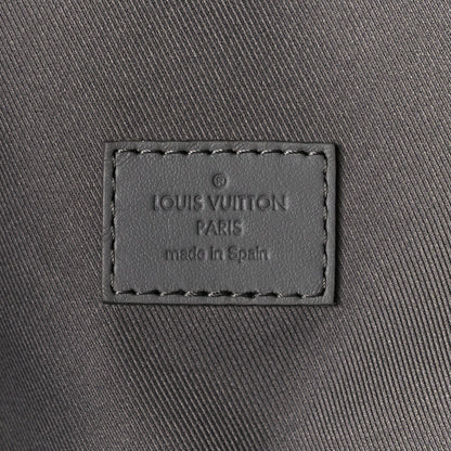Louis Vuitton Grained Calfskin Aerogram Takeoff Backpack Grey 6 of 13