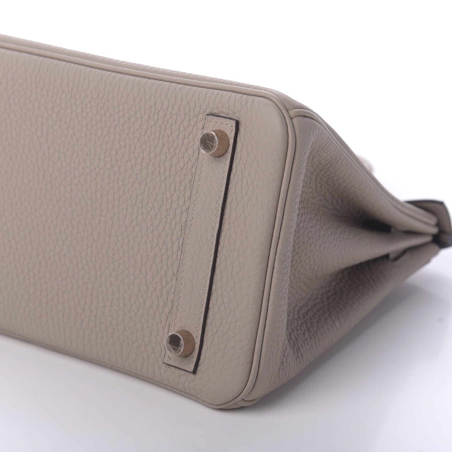 Hermes Togo Birkin 25 Gris Tourterelle 7 of 11