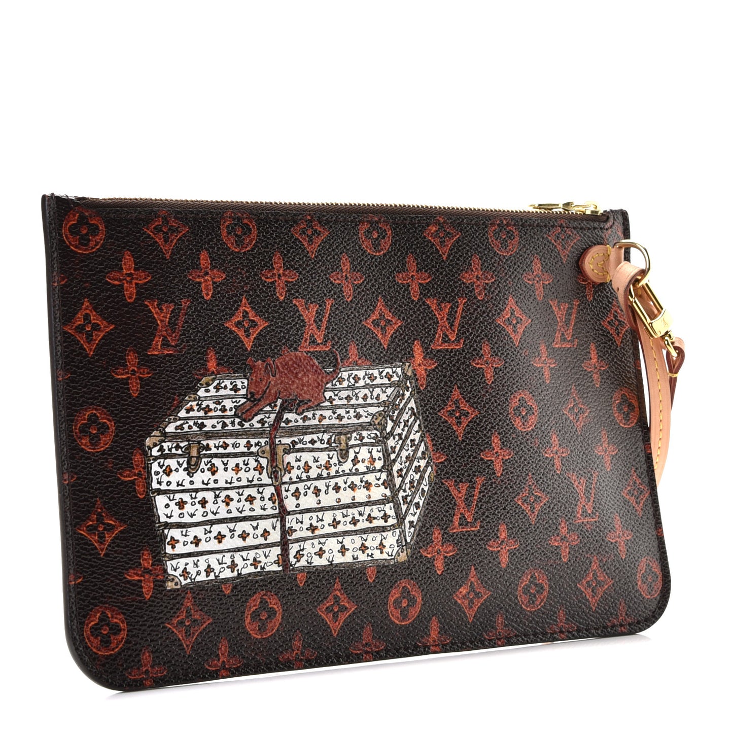 Catogram Neverfull MM GM Pochette Marron