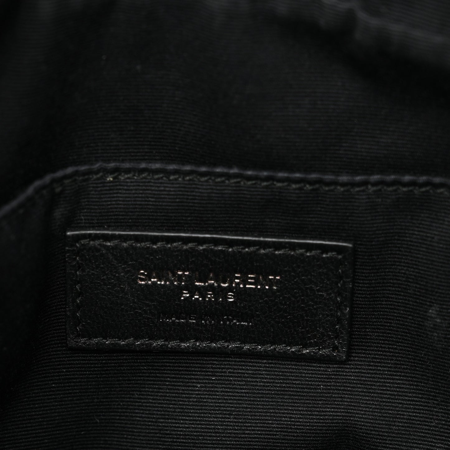 Calfskin Matelasse Monogram Lou Camera Bag Black