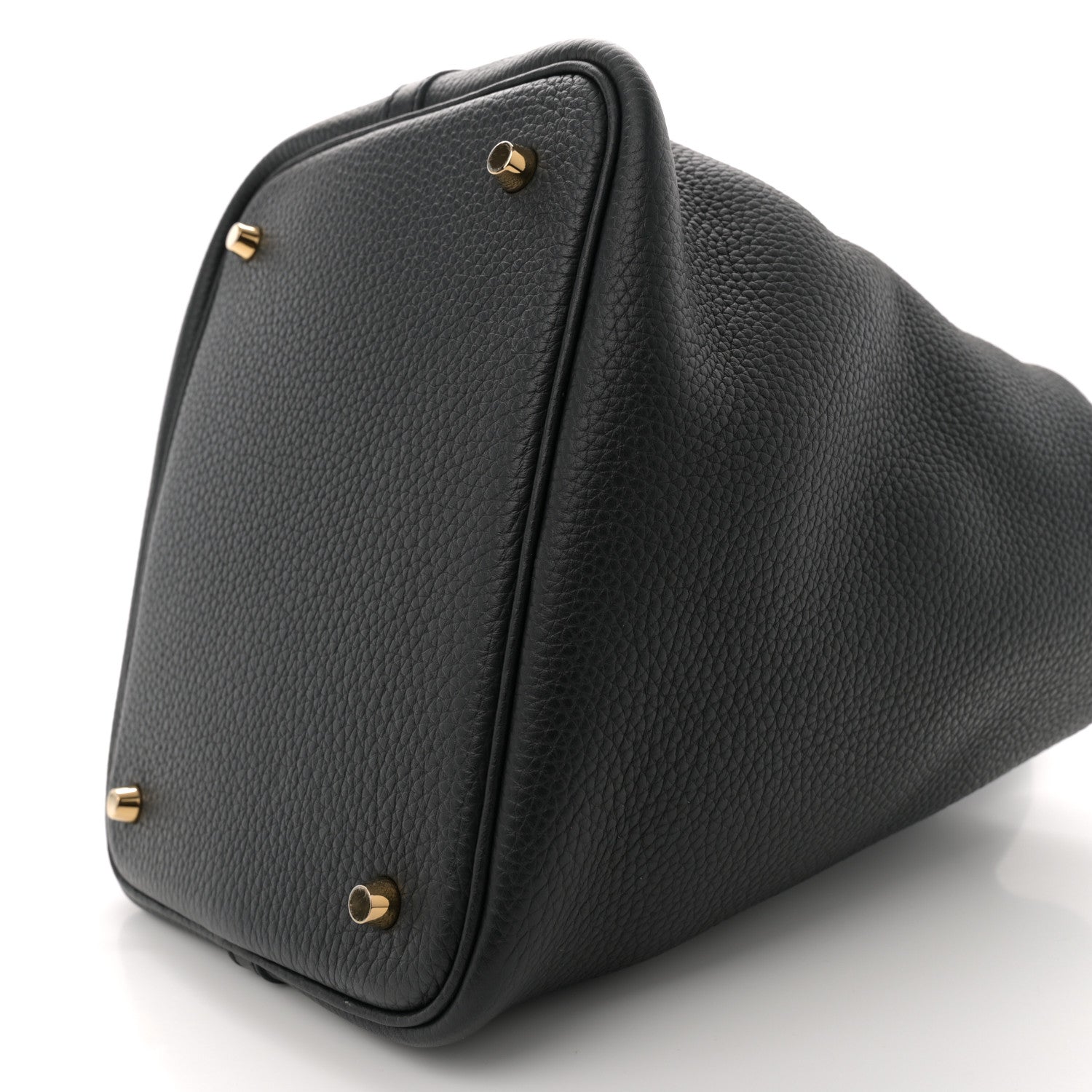 Hermes Taurillon Clemence Picotin Lock 22 MM Black 10 of 12