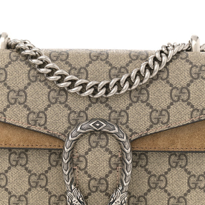 Gucci GG Supreme Monogram Mini Dionysus Shoulder Bag Taupe 8 of 13