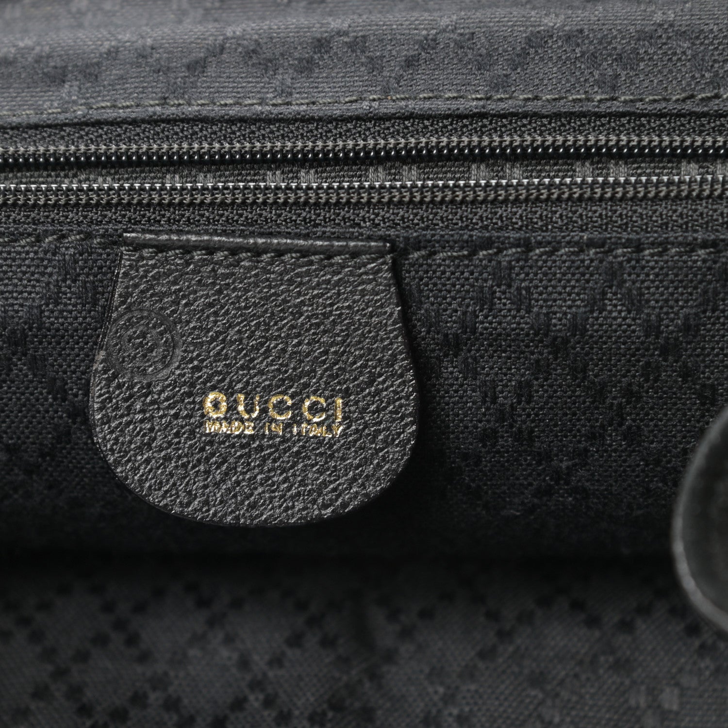 Gucci Suede Bamboo Backpack Black 6 of 10