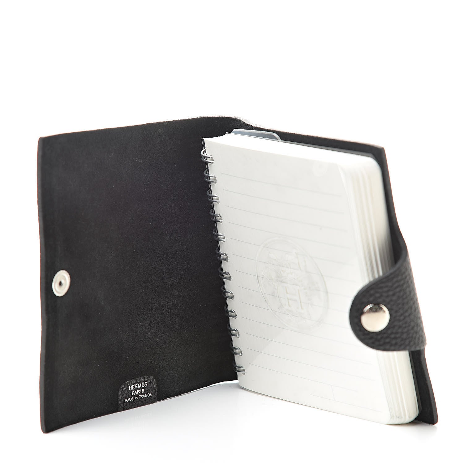 Hermes Togo Ulysse Mini Notebook Black 5 of 8
