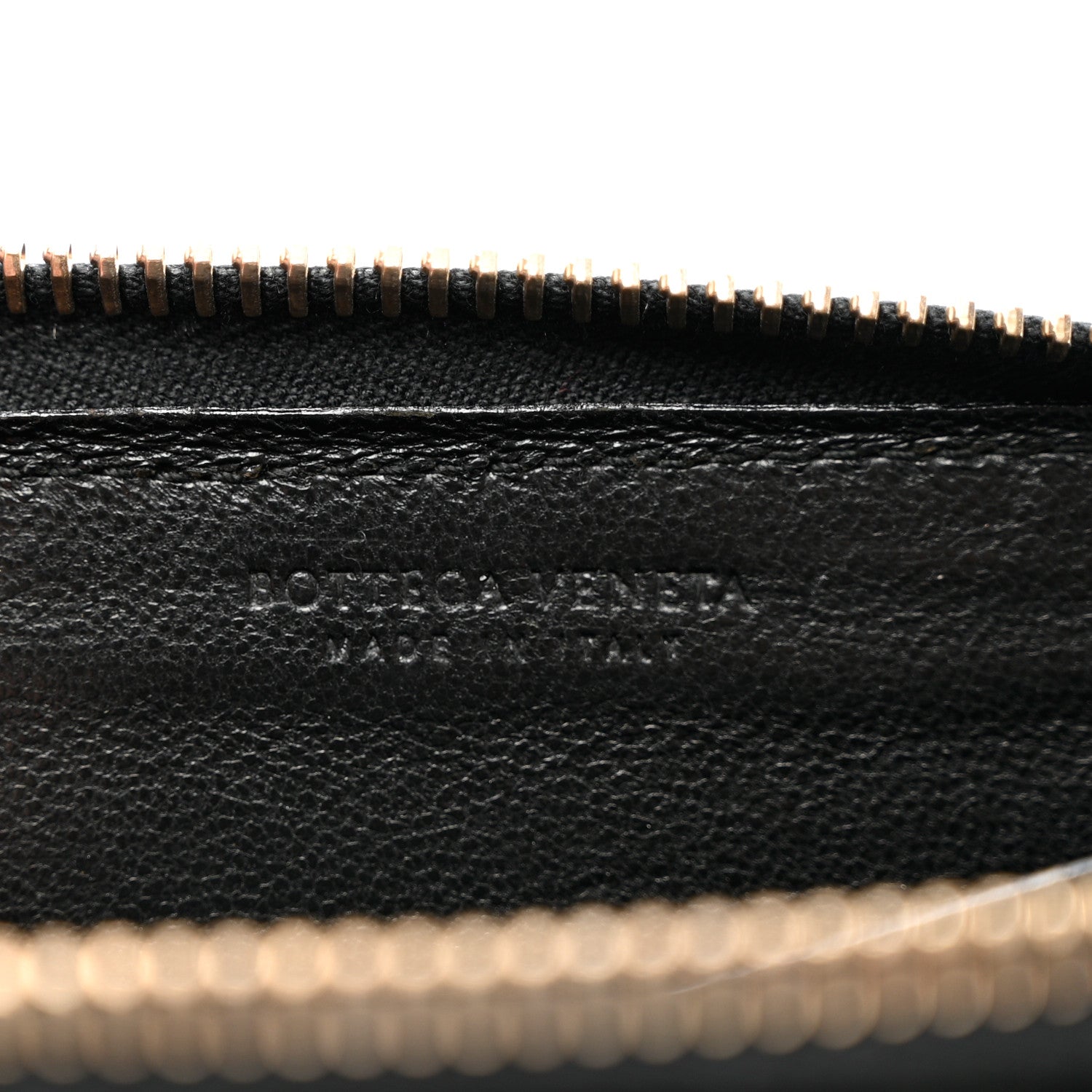 Bottega Veneta Nappa Intrecciato Zip Around Coin Purse Black 6 of 8