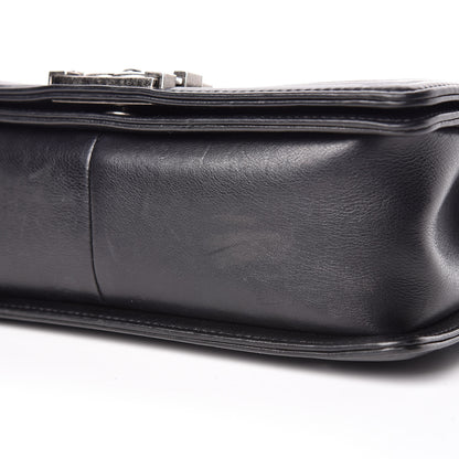Chanel Calfskin Double Stitch Medium Boy Flap Black 13 of 13
