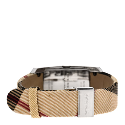 Burberry Stainless Steel Calfskin 25mm Heritage Nova Check Quartz Watch BU1076 3 of 6