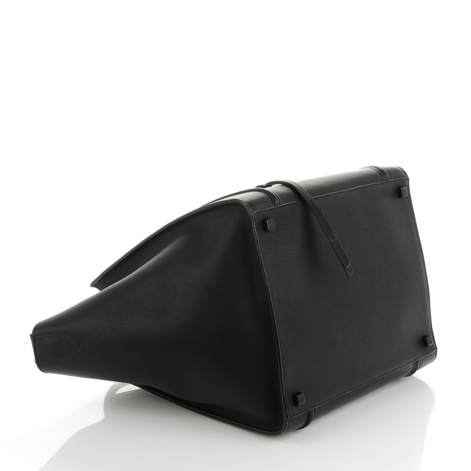 Celine Smooth Calfskin Medium Phantom Luggage Black 4 of 7