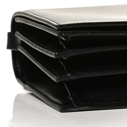 Saint Laurent Smooth Calfskin Medium Domino Shoulder Bag Black 10 of 11