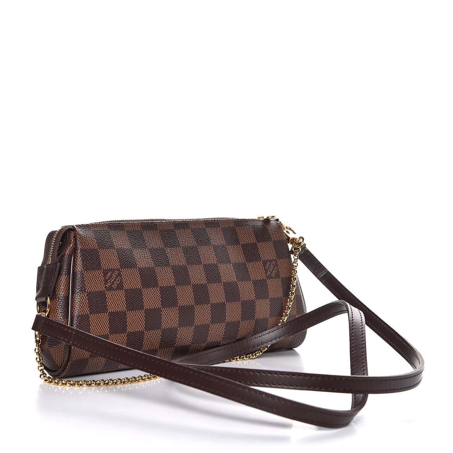 Louis Vuitton Damier Ebene Eva Clutch 4 of 8