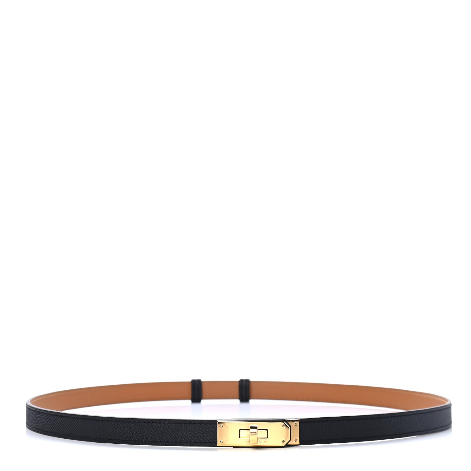 Hermes Epsom Kelly Belt Black 1 of 2