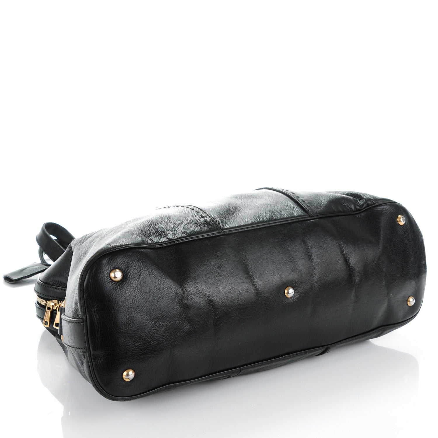 Saint Laurent Calfskin Oversized Muse Black 4 of 9