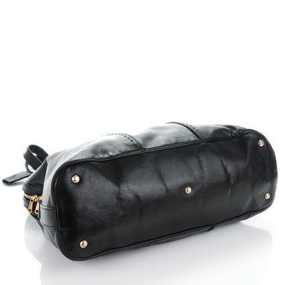 Saint Laurent Calfskin Oversized Muse Black 4 of 9