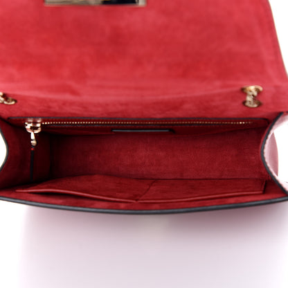 Valentino Garavani Vitello Small Rockstud Demilune Shoulder Bag Rosso Valentino 6 of 11