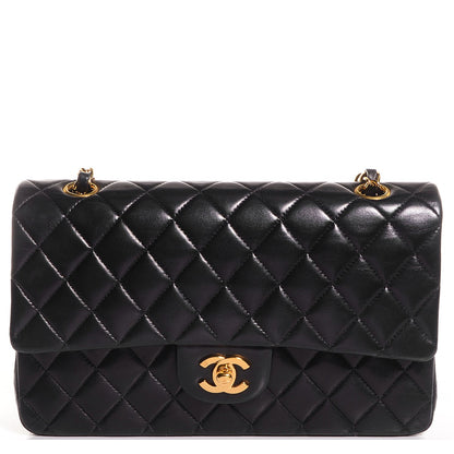 Chanel Lambskin Medium Double Flap Black 1 of 9
