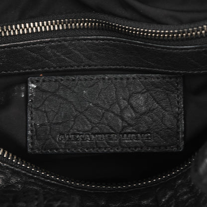 Alexander Wang Pebbled Lambskin Rocco Black Nickel Hardware 6 of 7