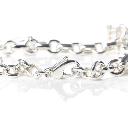 Tiffany Sterling Silver Atlas Charm Bracelet 5 of 5