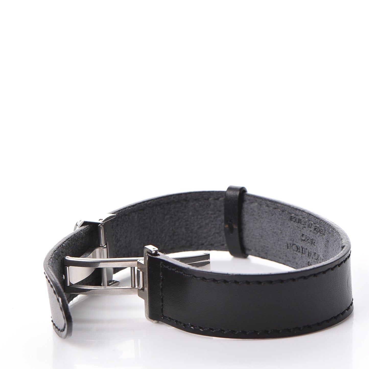 Mat Monogram Wish Bracelet Black