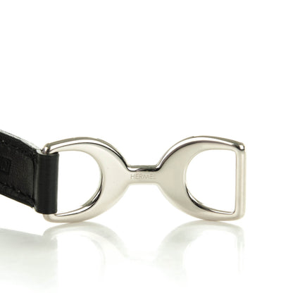 Hermes Chamonix Baby Pavane Double Tour Bracelet S Black 8 of 8