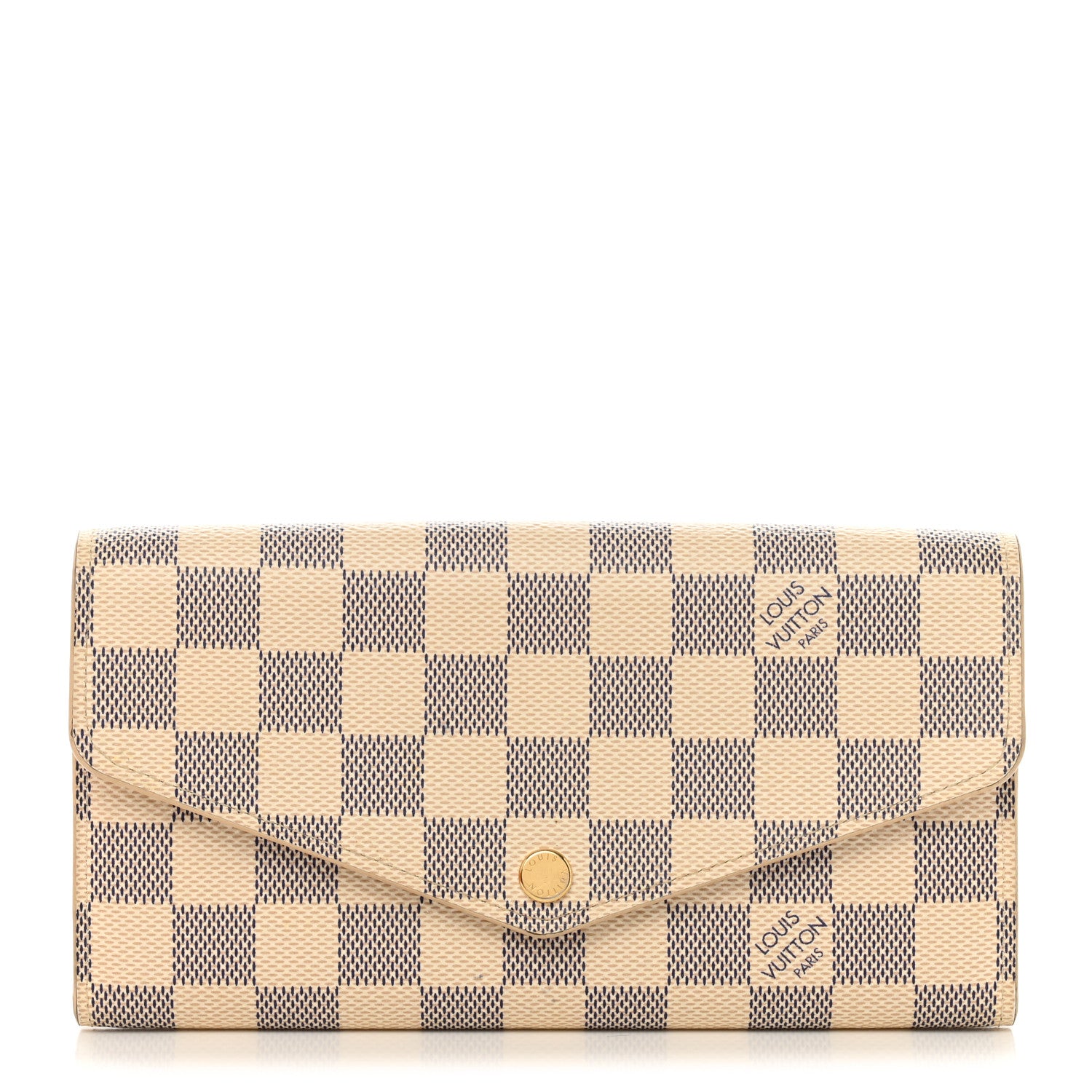 Louis Vuitton Damier Azur Sarah Wallet NM 1 of 14