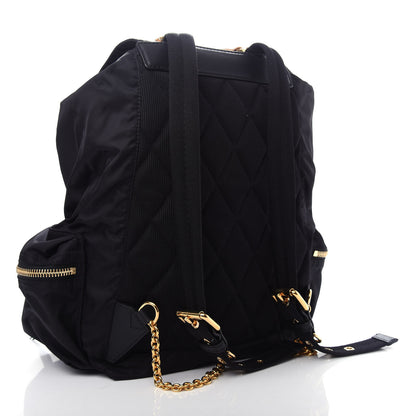 Burberry Nylon Large Rucksack Backpack Black 2 of 9