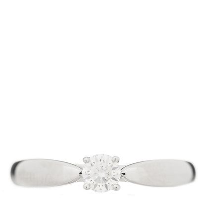 Tiffany Platinum Diamond .19ct Harmony Solitaire Engagement Ring 49 5 1 of 7