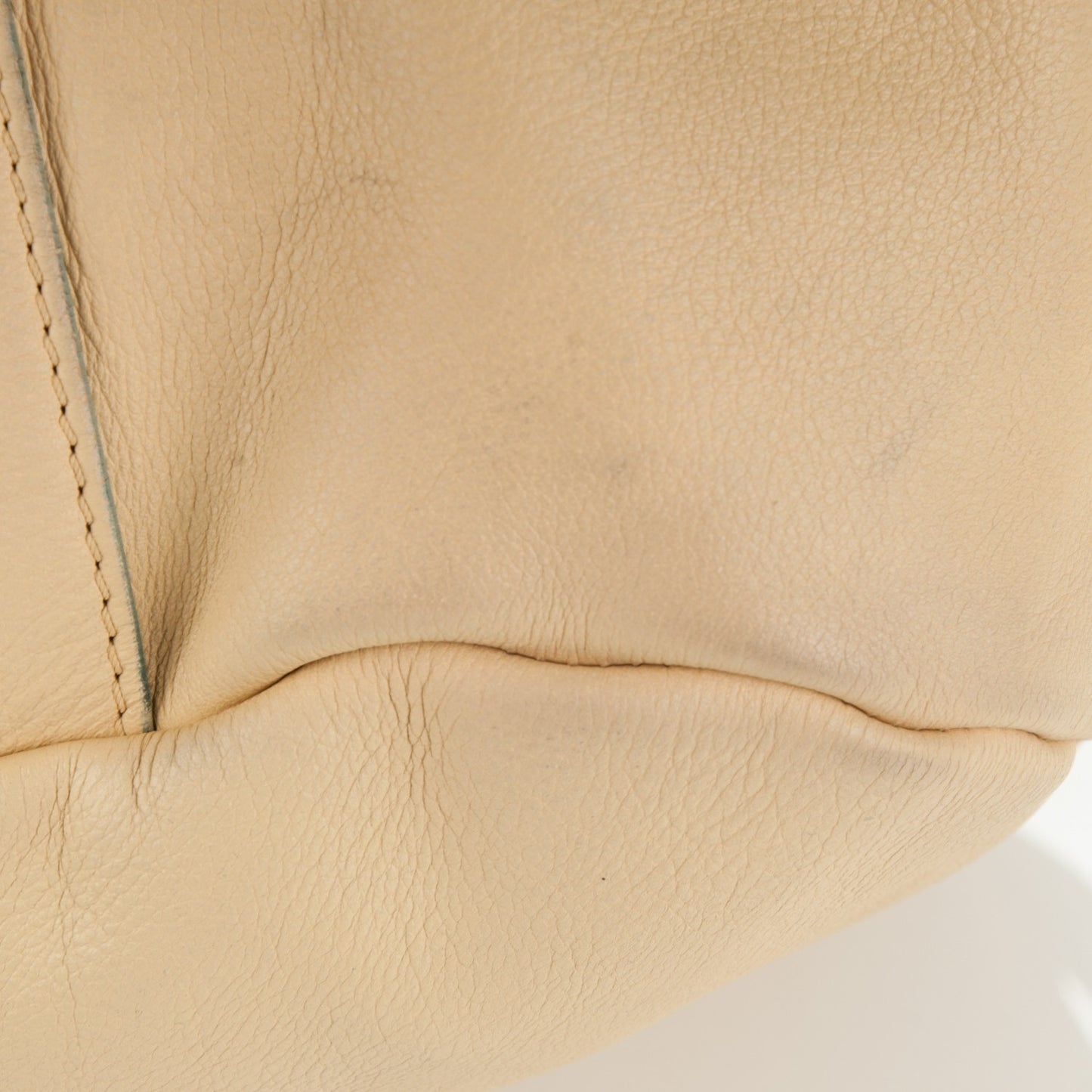 Lambskin Edgy Large Hobo Beige