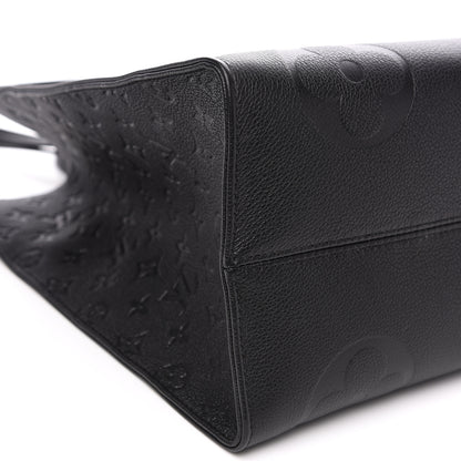 Louis Vuitton Empreinte Monogram Giant Onthego GM Black 7 of 9