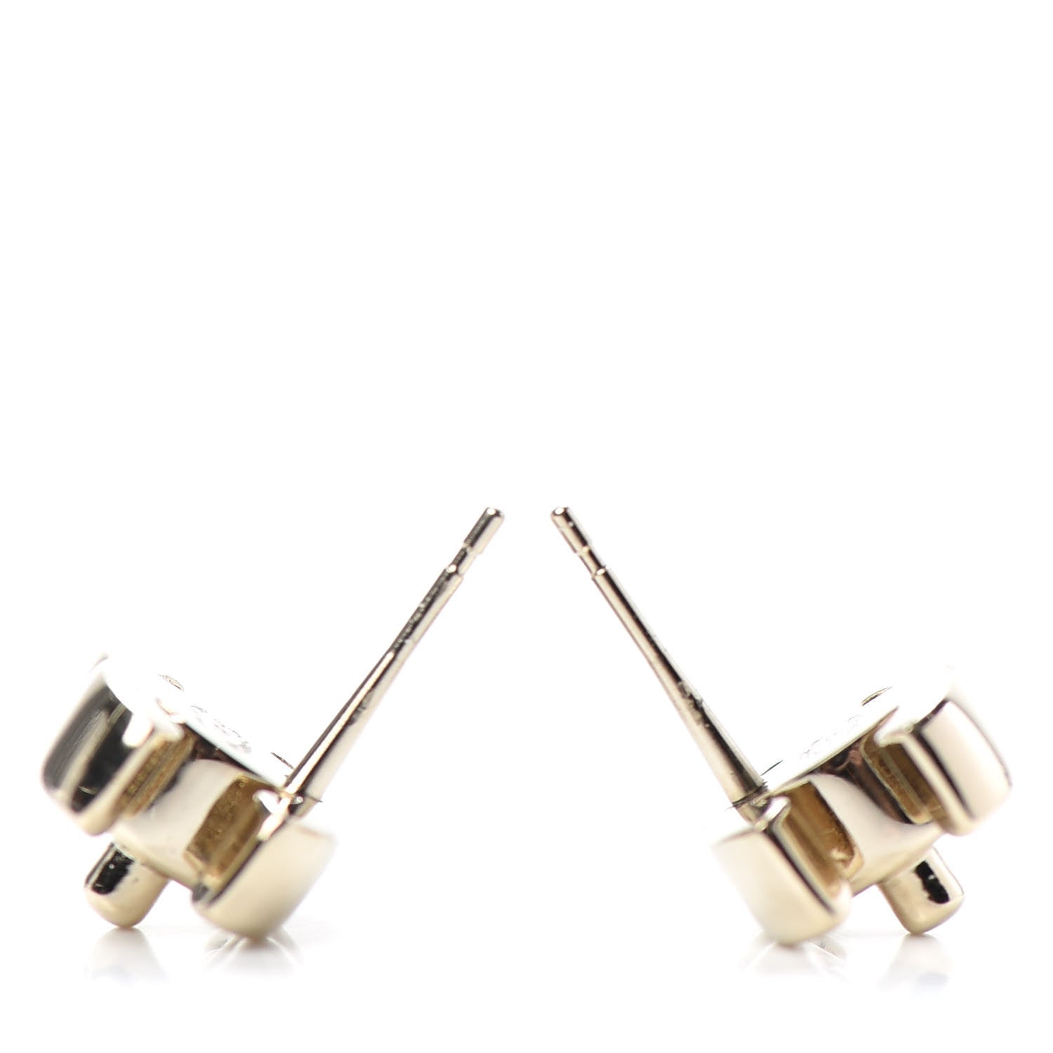 Chanel Metal CC Turnlock Earrings Gold 3 of 4