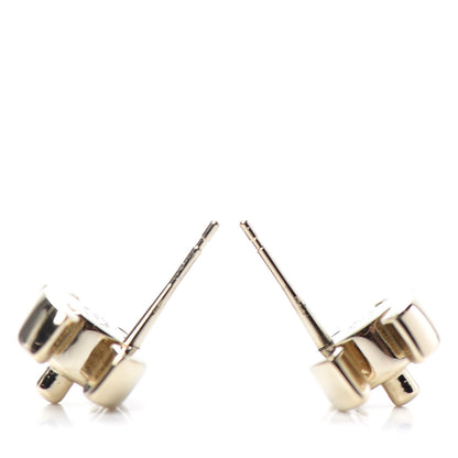 Chanel Metal CC Turnlock Earrings Gold 3 of 4