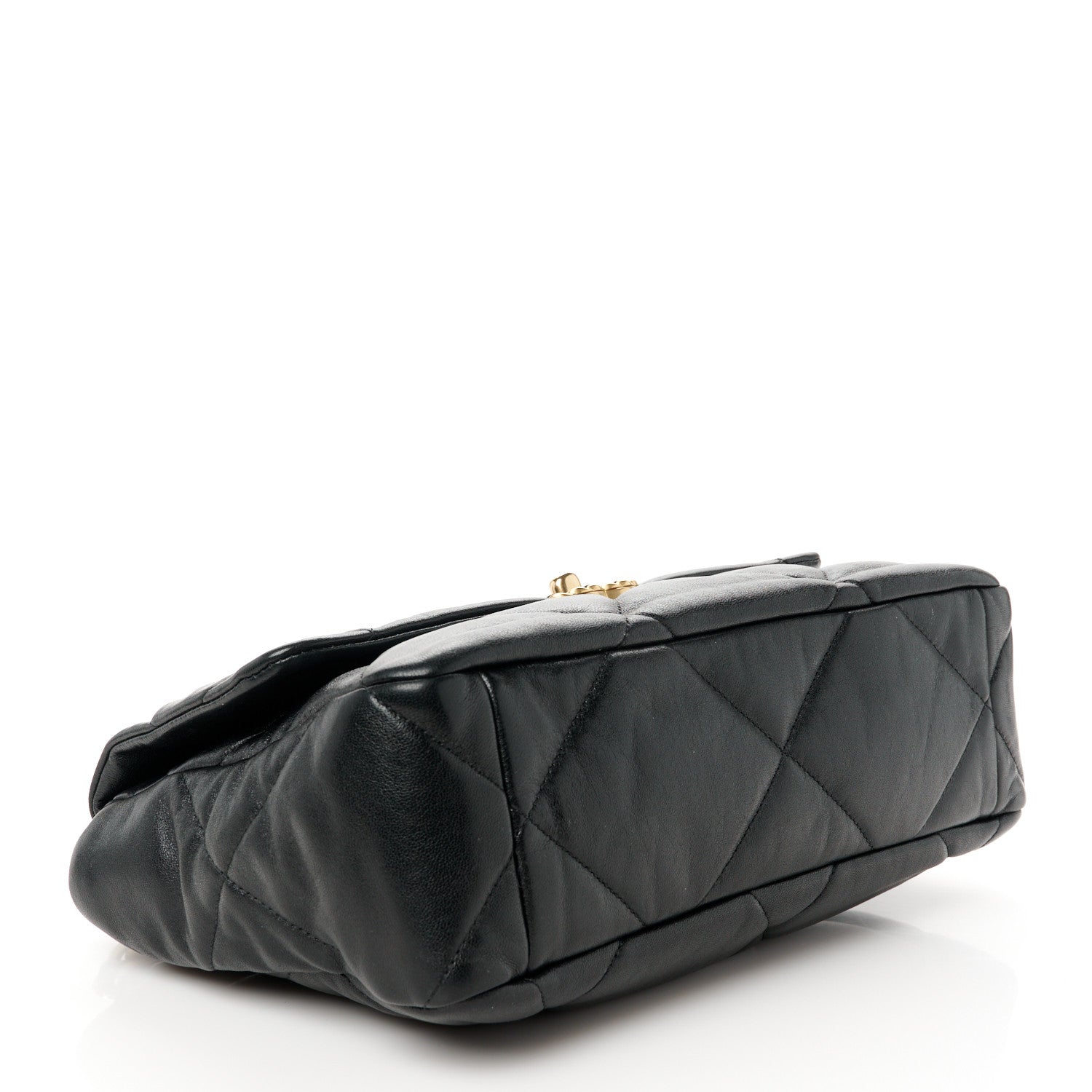 Chanel Lambskin Quilted Large Chanel 19 Flap Black 4 of 10