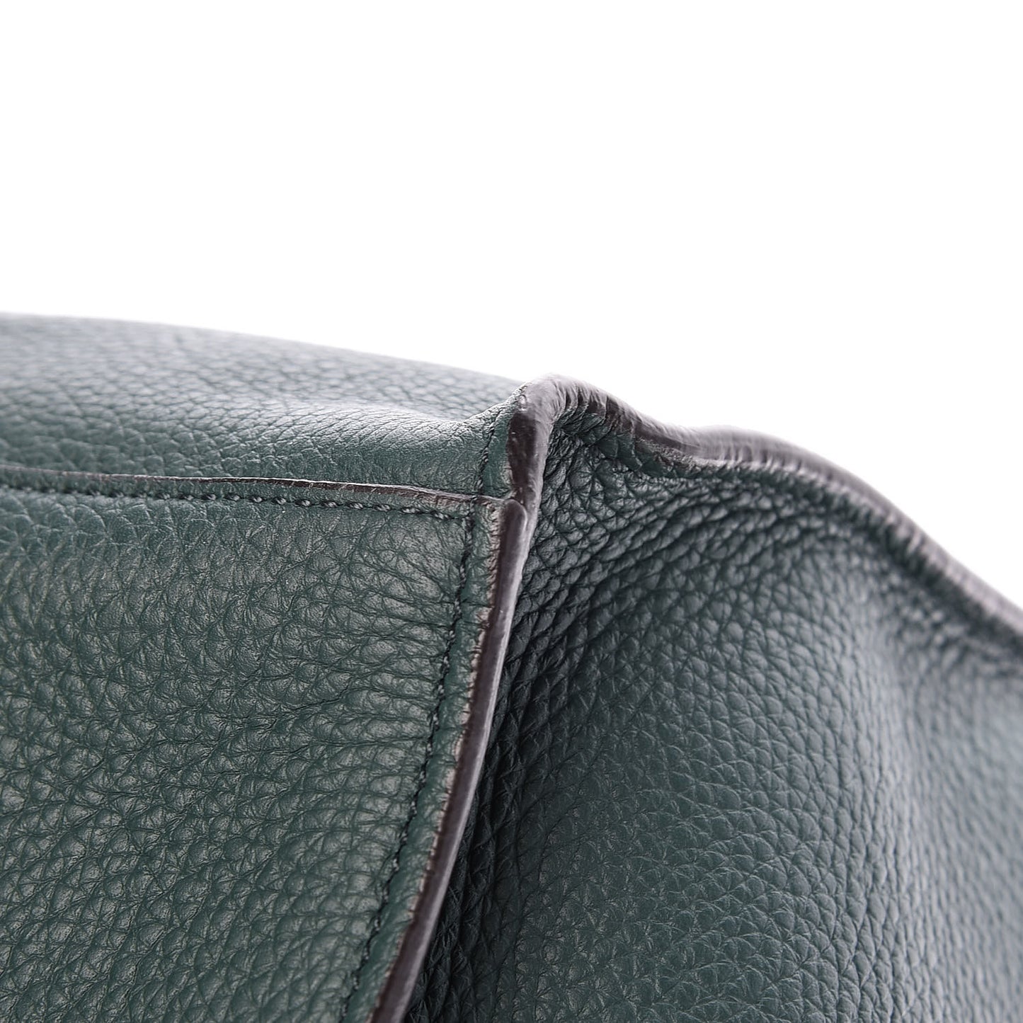 Supple Calfskin Medium Big Bag Dark Green