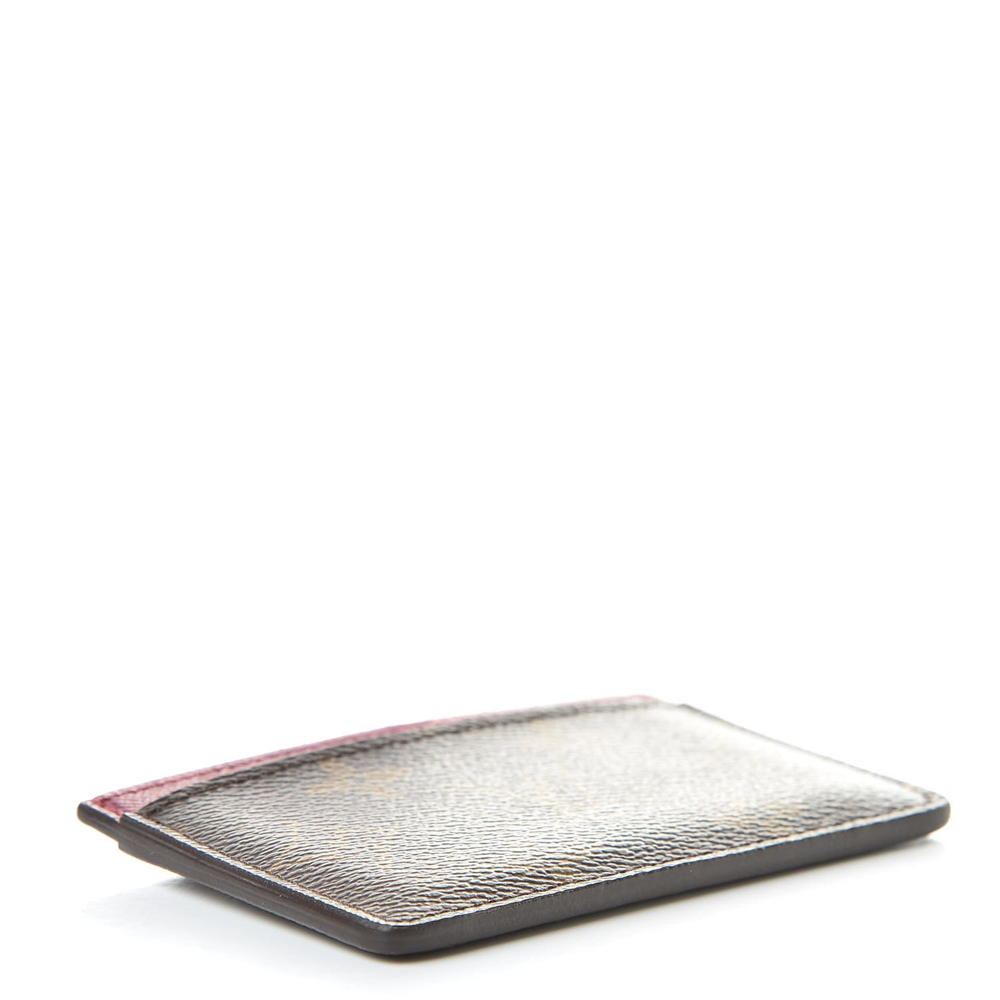 Monogram Card Holder Fuchsia