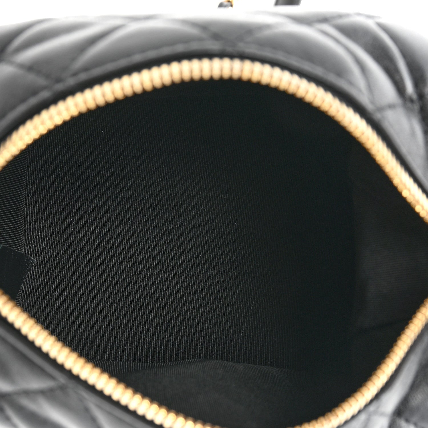 Chanel Lambskin Quilted Small Perfect Meeting Hobo Black 5 of 11