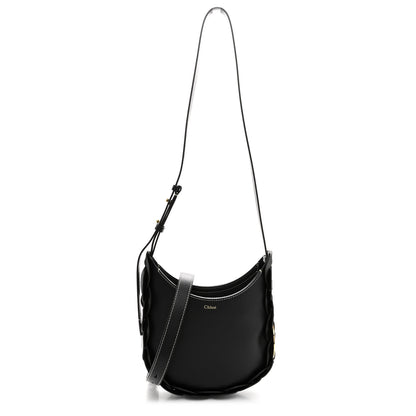 Chloe Small Grain Smooth Calfskin Small Darryl Hobo Black 1 of 10