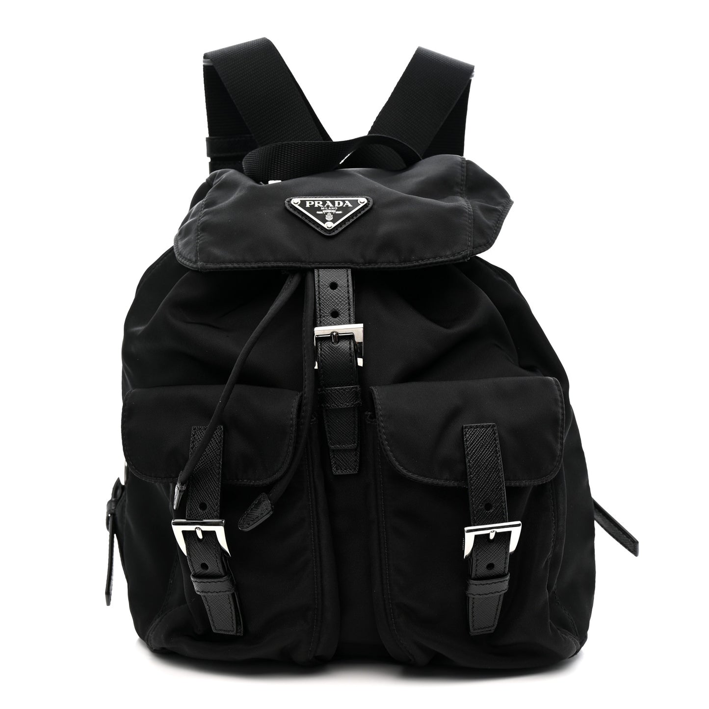 Tessuto Nylon Vela Small Backpack Black