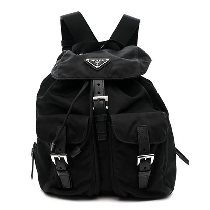 Prada Tessuto Nylon Vela Small Backpack Black 1 of 12