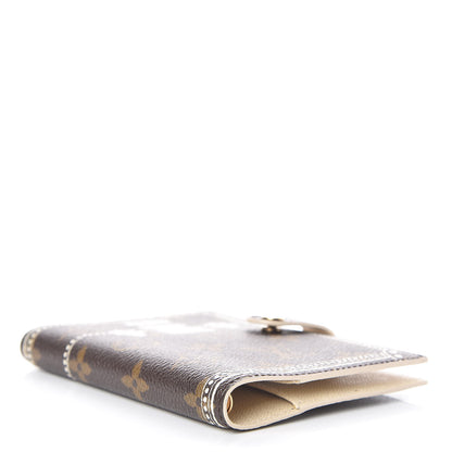 Louis Vuitton Monogram Trunk Small Ring Agenda Cover White 4 of 7