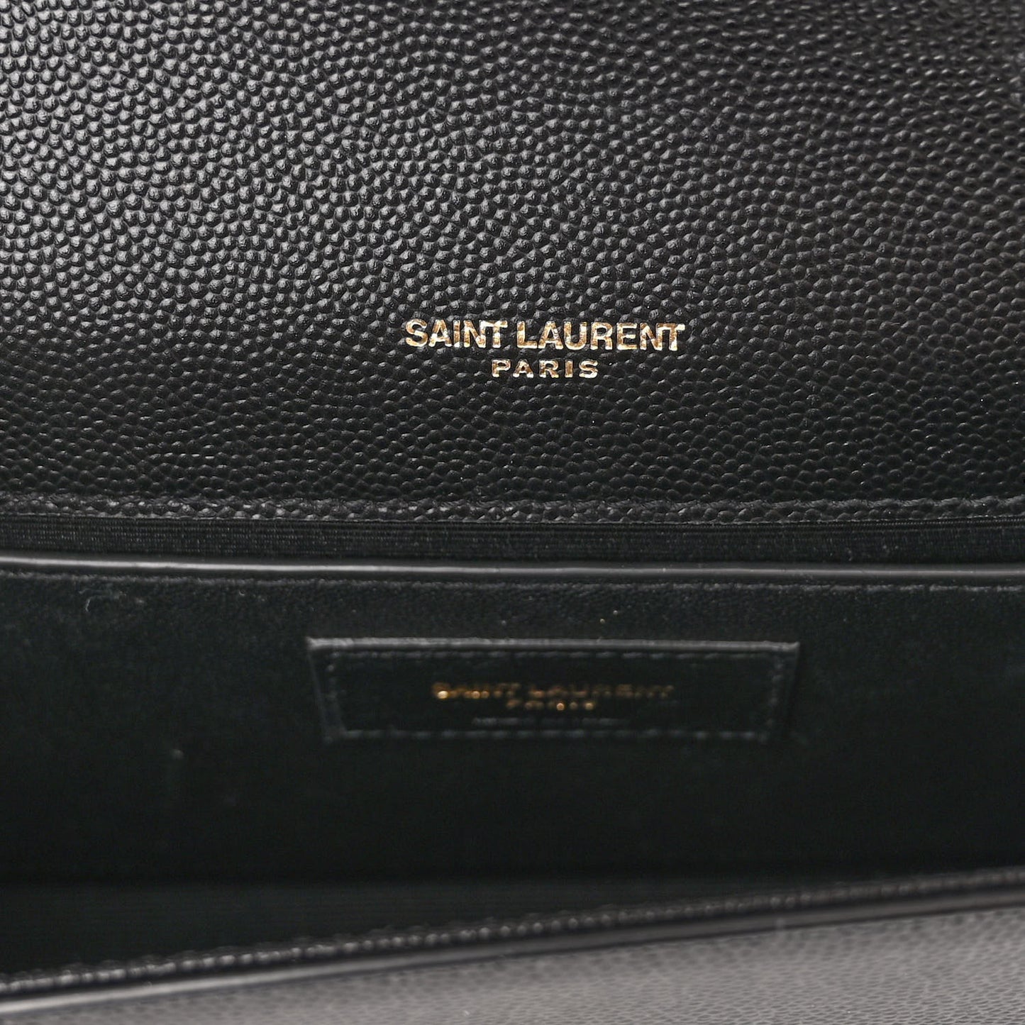 Grain De Poudre Small Classic Monogram Kate Tassel Satchel Black