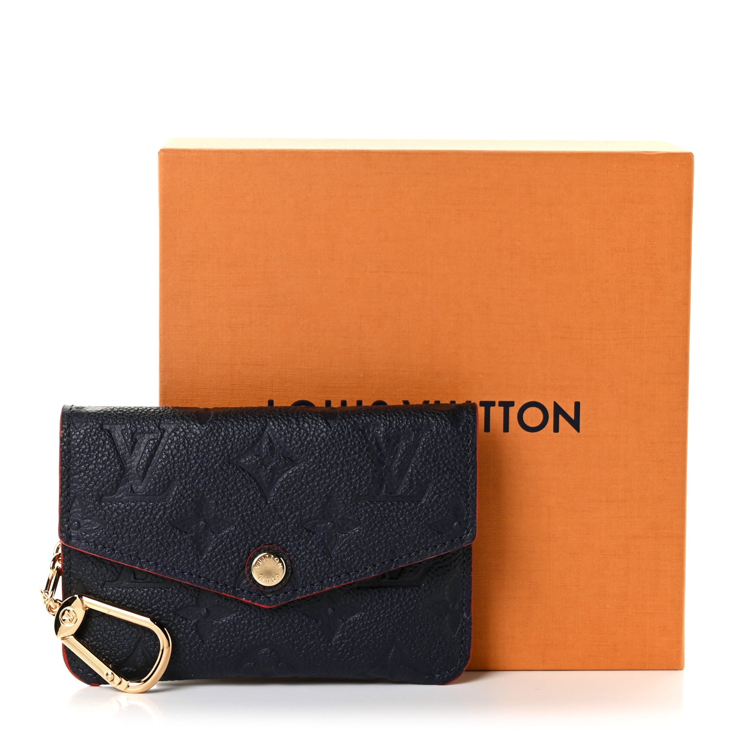 Empreinte Key Pouch Marine Rouge