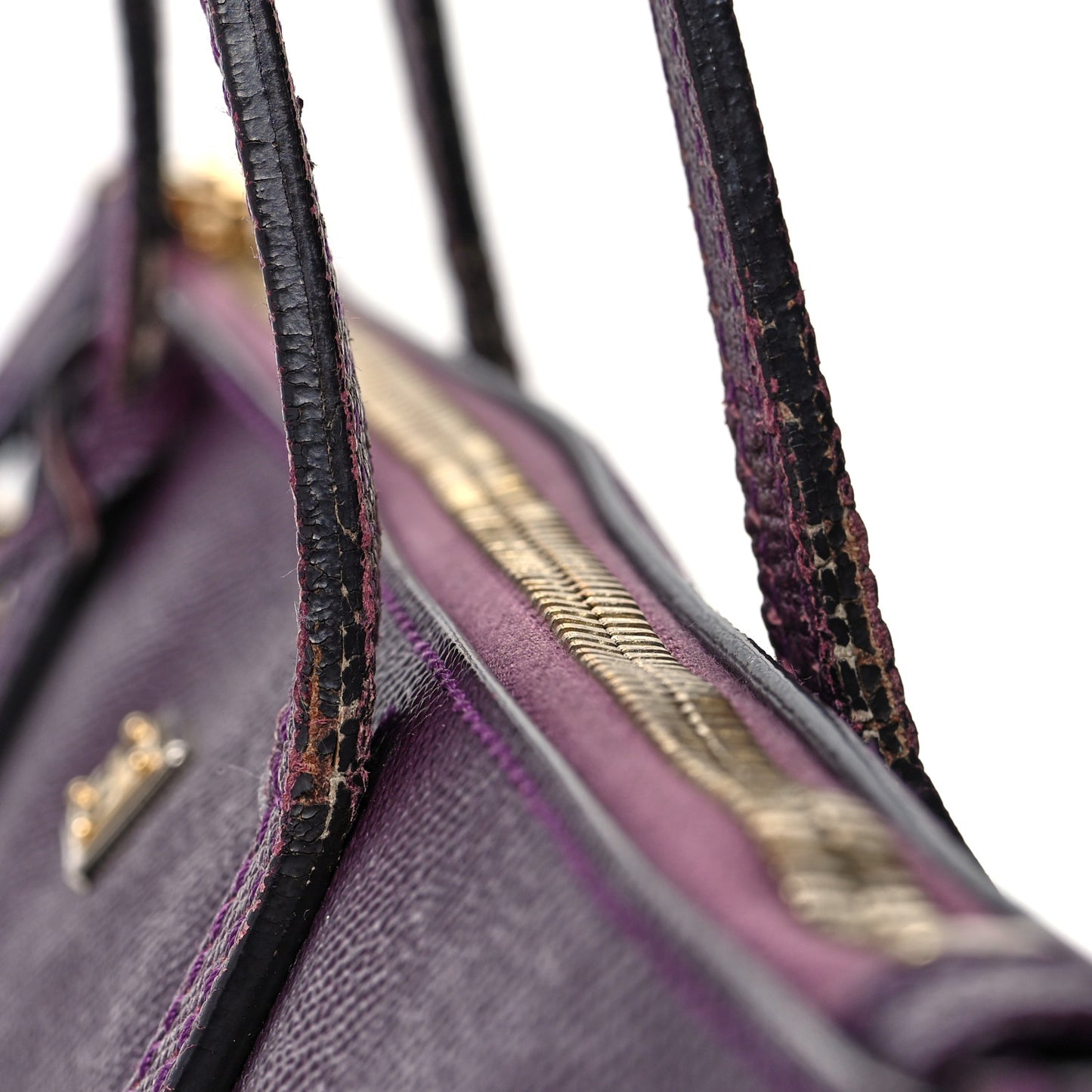 Dauphine Stampa Shopping Tote Purple