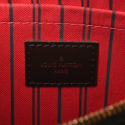Louis Vuitton Damier Ebene Neverfull MM GM Pochette 6 of 8