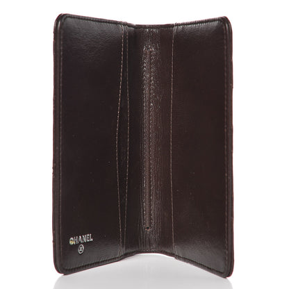 Chanel Glazed Lambskin Quilted Agenda Cover Brown 6 of 10
