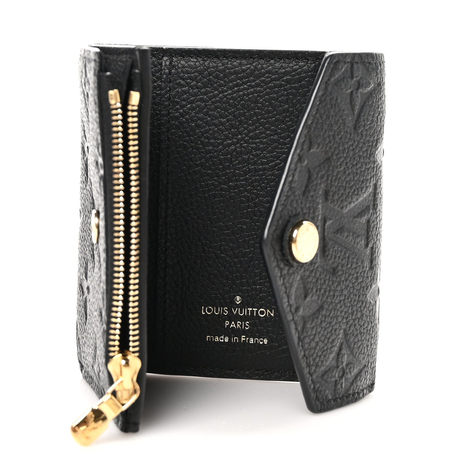 Louis Vuitton Empreinte Zoe Wallet Black 5 of 9
