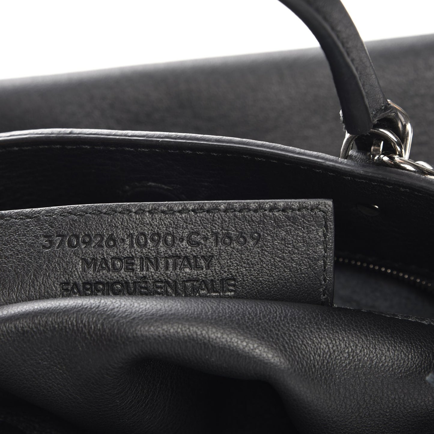 Calfskin Papier Mini A4 Zip Around Tote Black Chartreuse