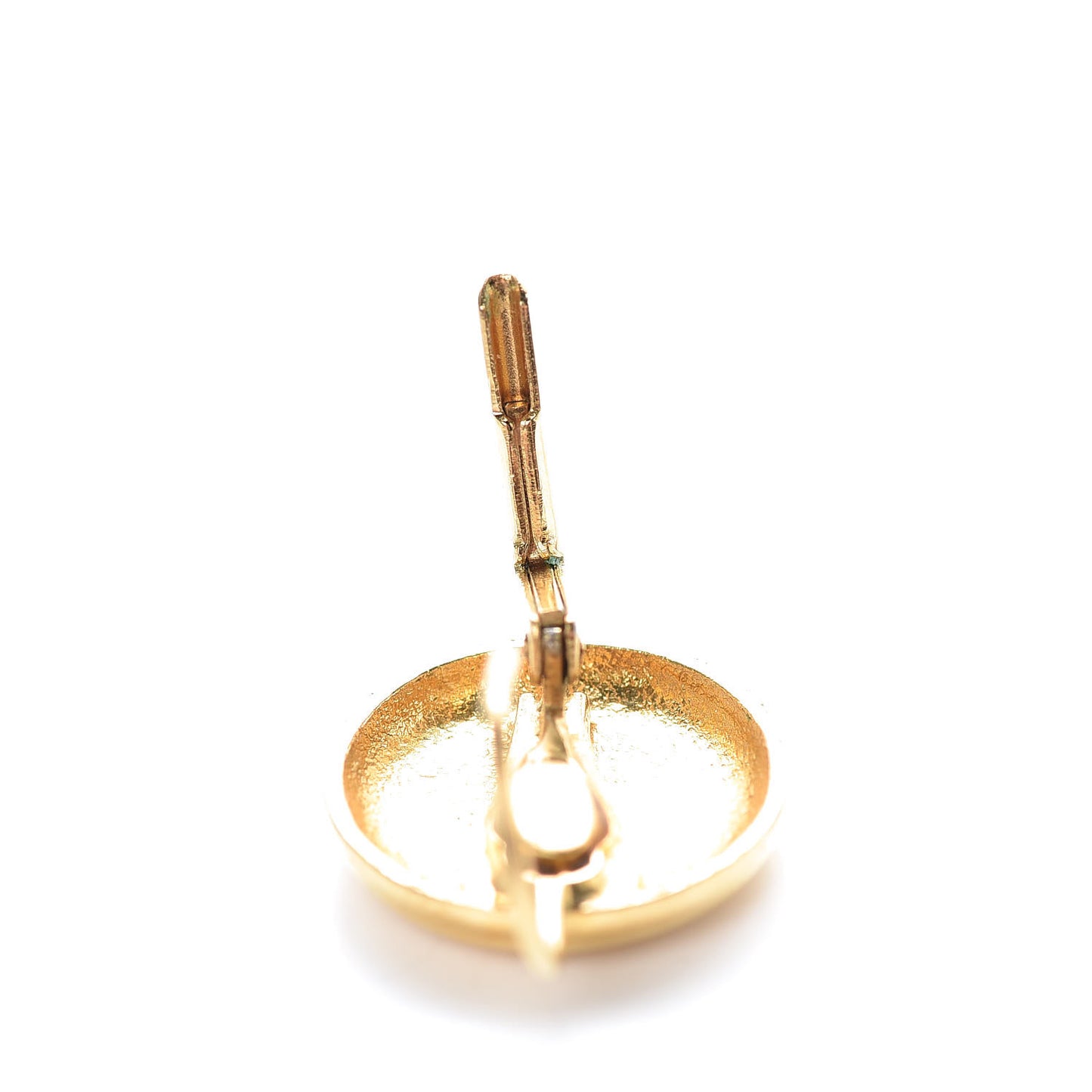 CC Clip On Earrings Gold
