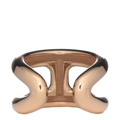 Hermes 18K Yellow Gold PM Osmose Ring 51 5.75 4 of 6