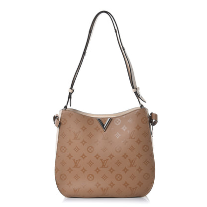 Louis Vuitton Cuir Plume Cuir Ecume Very Hobo Sesame Creme 1 of 8