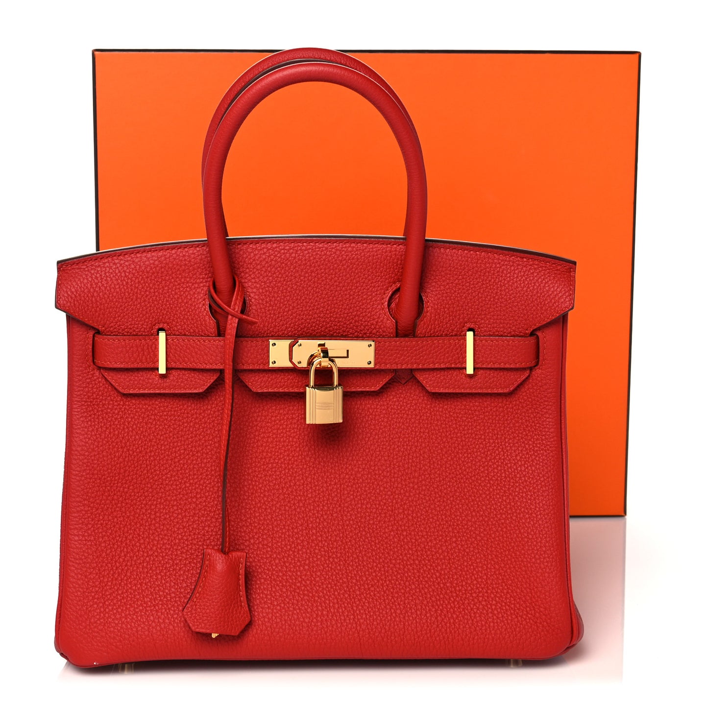 Togo Birkin 30 Vermillion